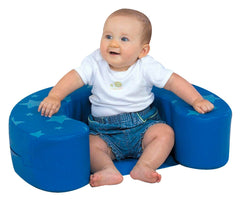 POSITIONER INFANT ROUNDED SIT ME UP - BLUE STARS