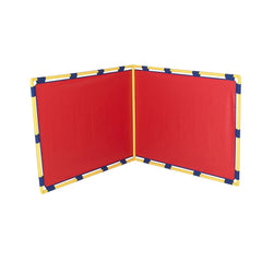 CORNER BIG SCREEN PANEL - 47-1/2 X 1-1/4 X 59-1/2 INCHES - RED EACH