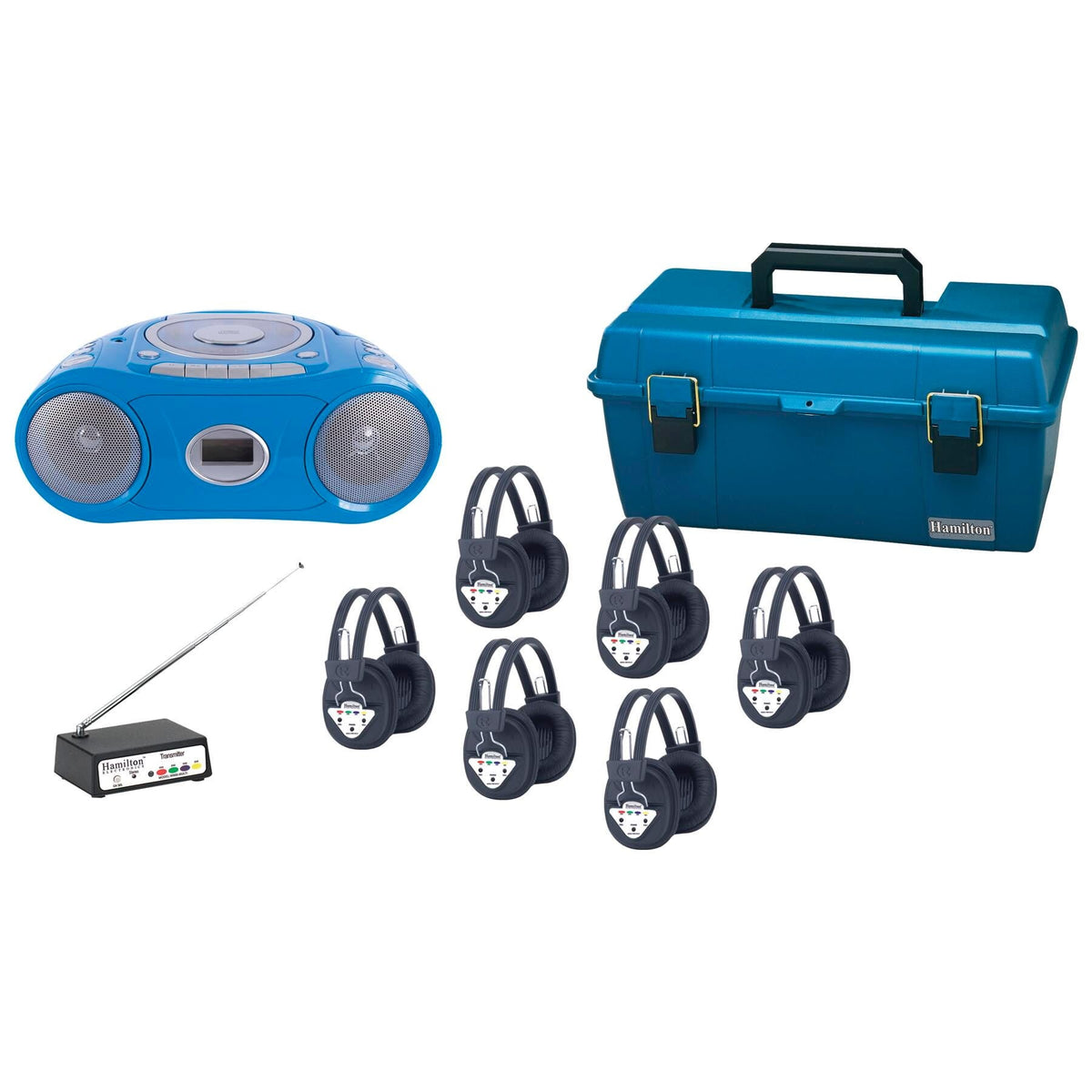 LISTENING CENTER 6 STATION VAL-U-PAK HAMILTON BUHL LCP/CD385/906