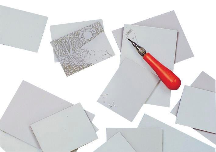 LINOLEUM UNMOUNTED REMNANTS 5 LB GRAY