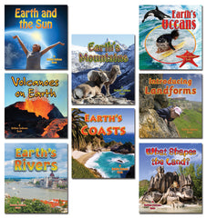BOOKS LOOKING AT EARTH SET OF 8