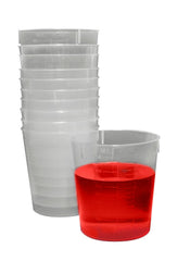 BEAKER POLYPROP STACKABLE 500ML PK/25