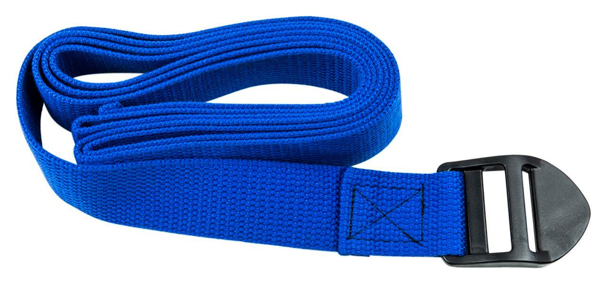 YOGA STRAPS 8 FT BLUE