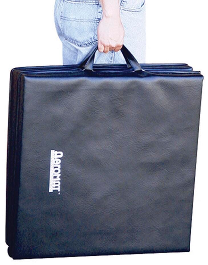 DELUXE FOLDING MAT 1.5 X 24 X 72 IN-BLACK