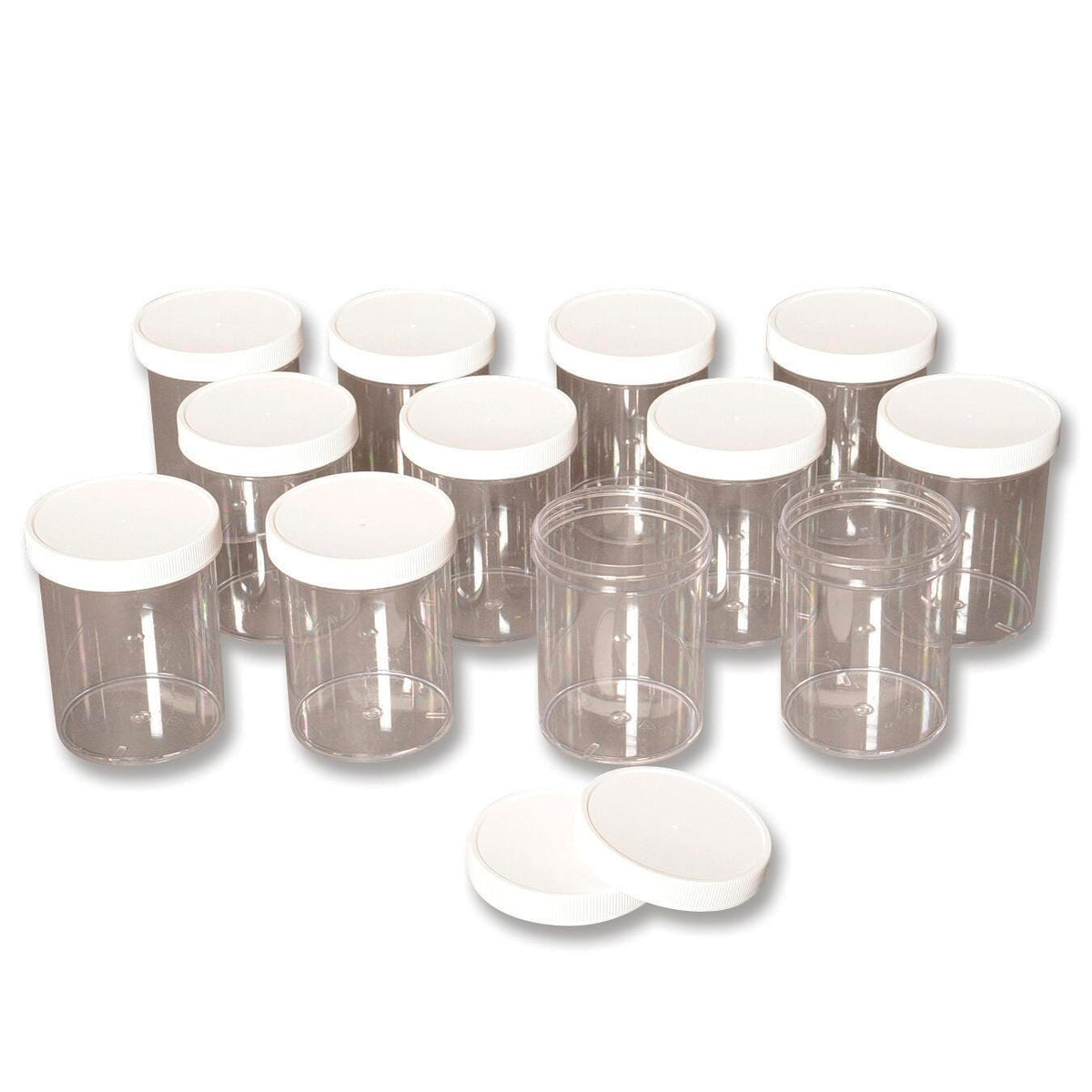 JARS UNBREAKABLE 8OZ PACK OF 12