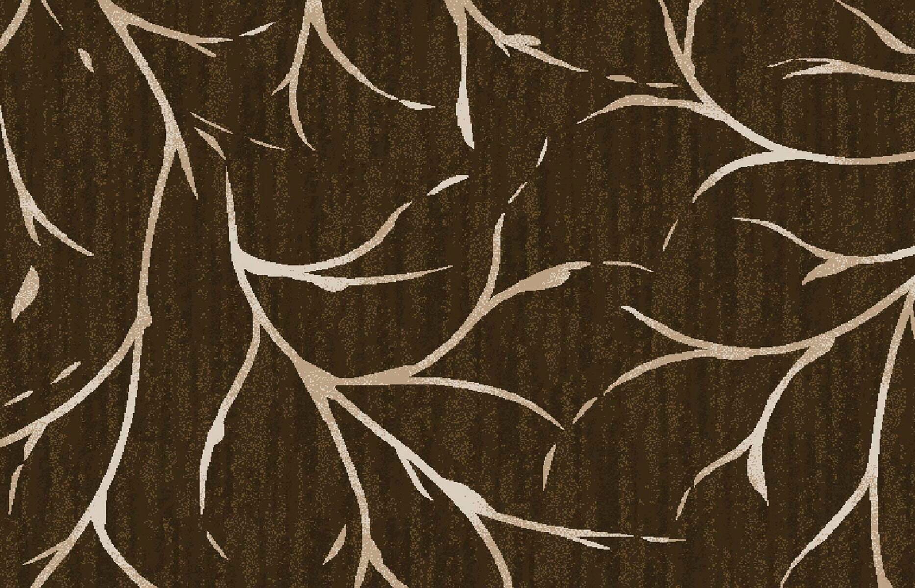 FLAGSHIP CARPETS - MORELAND - 6 FT X 9 FTRECTANGLE - DARK CHOCOLATE