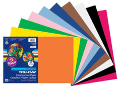 CONSTRUCTION PAPER 12X18 CLASSIC COLORS VALUE PACK 250 SHEETS