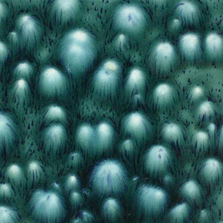 GLAZE MAYCO JUNGLE GEMS CG-974 BLOOMIN BLUE PINT