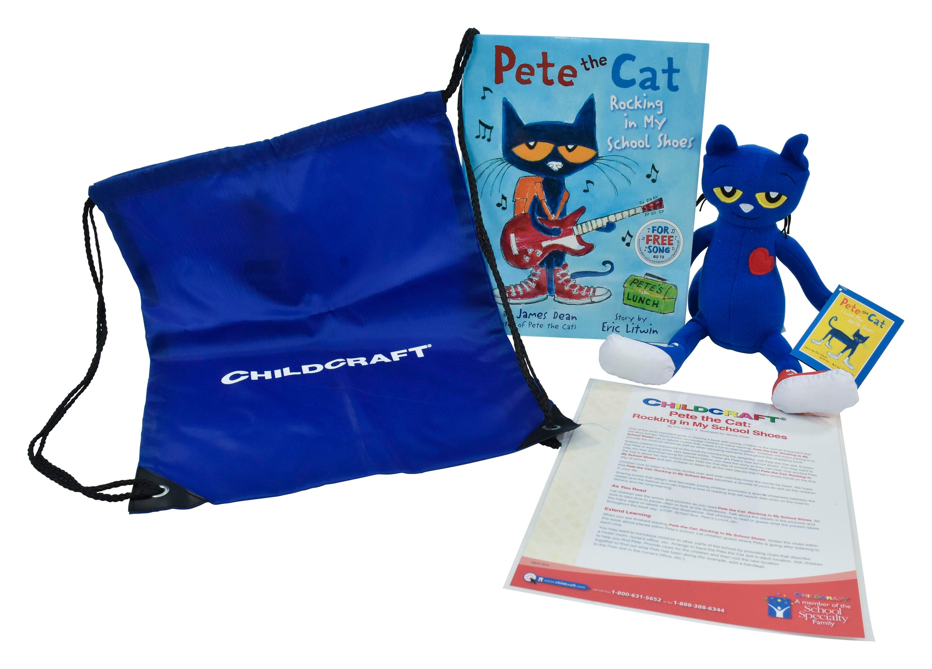 LITERACY BAG PETE THE CAT SCHOOL SHOES