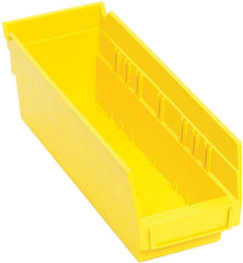 QUANTUM STORAGE - STORAGE SHELF BIN - CASE OF 6 - 23-5/8 W X 11-1/8 D X 4 H IN - SPECIFY COLOR
