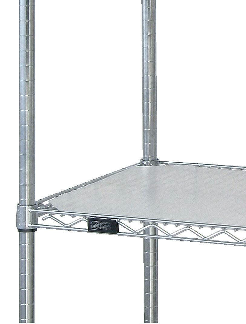 PROTECTIVE PLASTIC SHELF MAT LAYS ON TOP OF WIRE SHELF 18X72