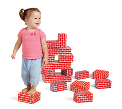 BLOCKS CORRUGATED ALL LARGE SET OF 16