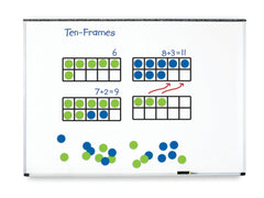 GIANT MAGNETIC TEN-FRAME SET