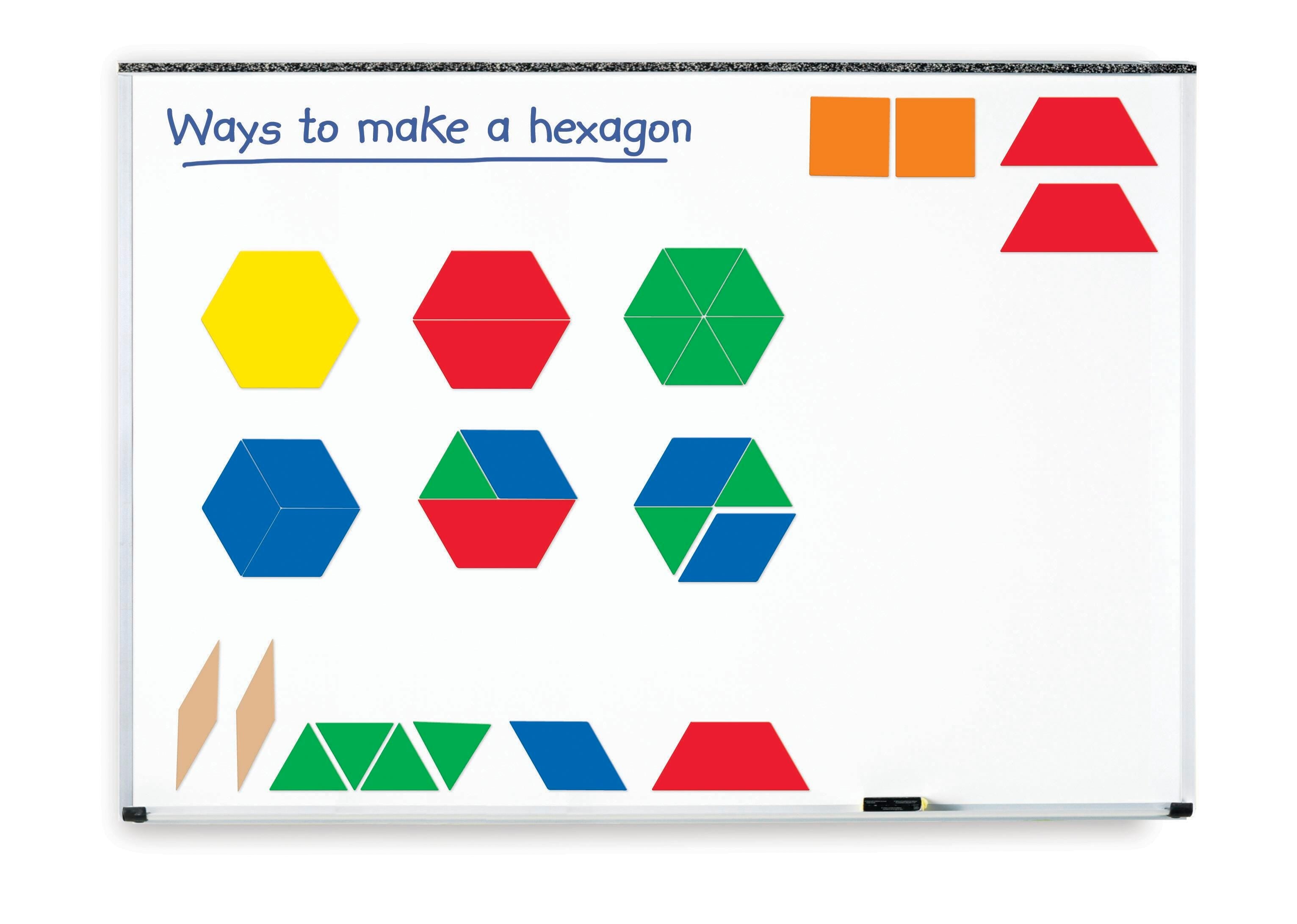 MATH PATTERN BLOCKS GIANT MAGNETIC
