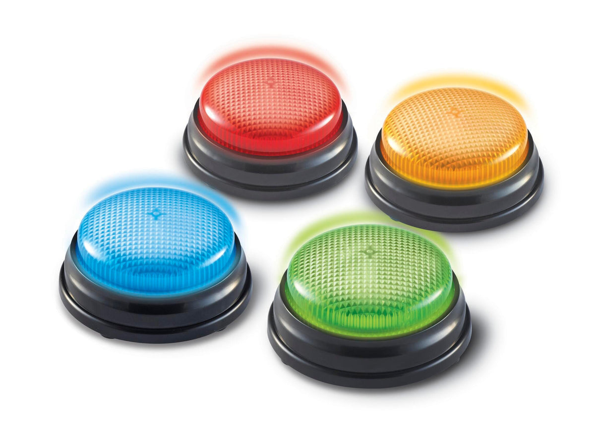 BUZZERS LIGHTS AND SOUNDS SET OF 4