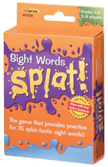 GAME SIGHT WORDS SPLAT GRADE 1-2
