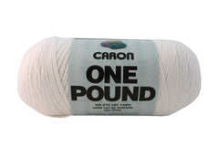 YARN CARON 1 LB WHITE
