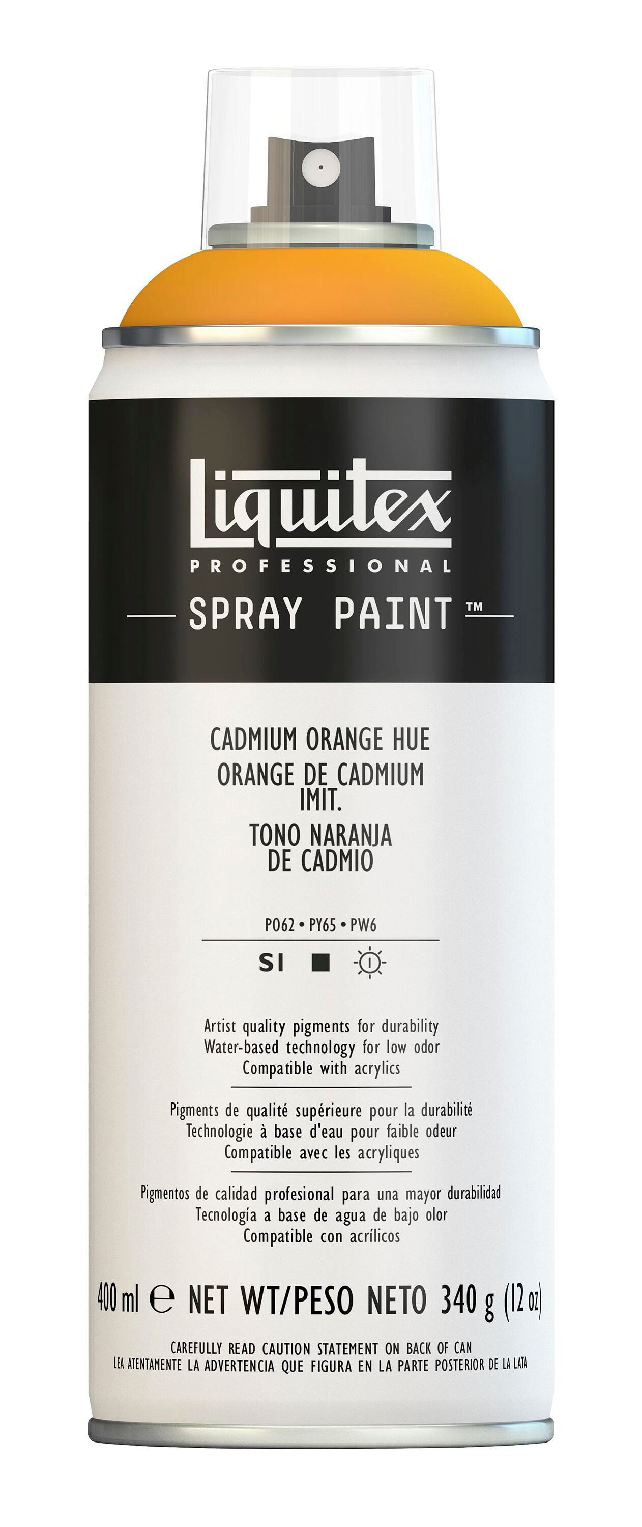 PAINT SPRAY LIQUITEX PRO CAD ORANGE 13.5 OZ