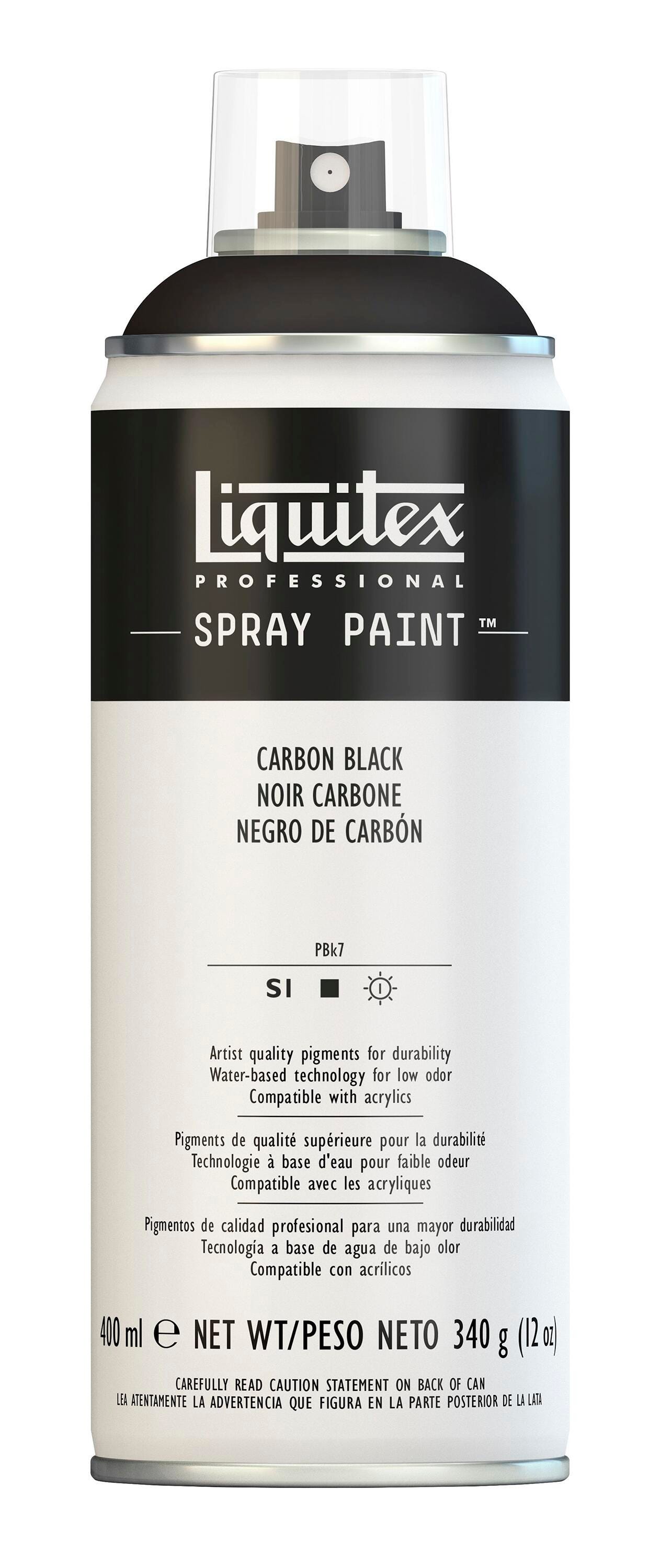 PAINT SPRAY LIQUITEX PROFESSIONAL CARBON BLACK 13.5 OZ