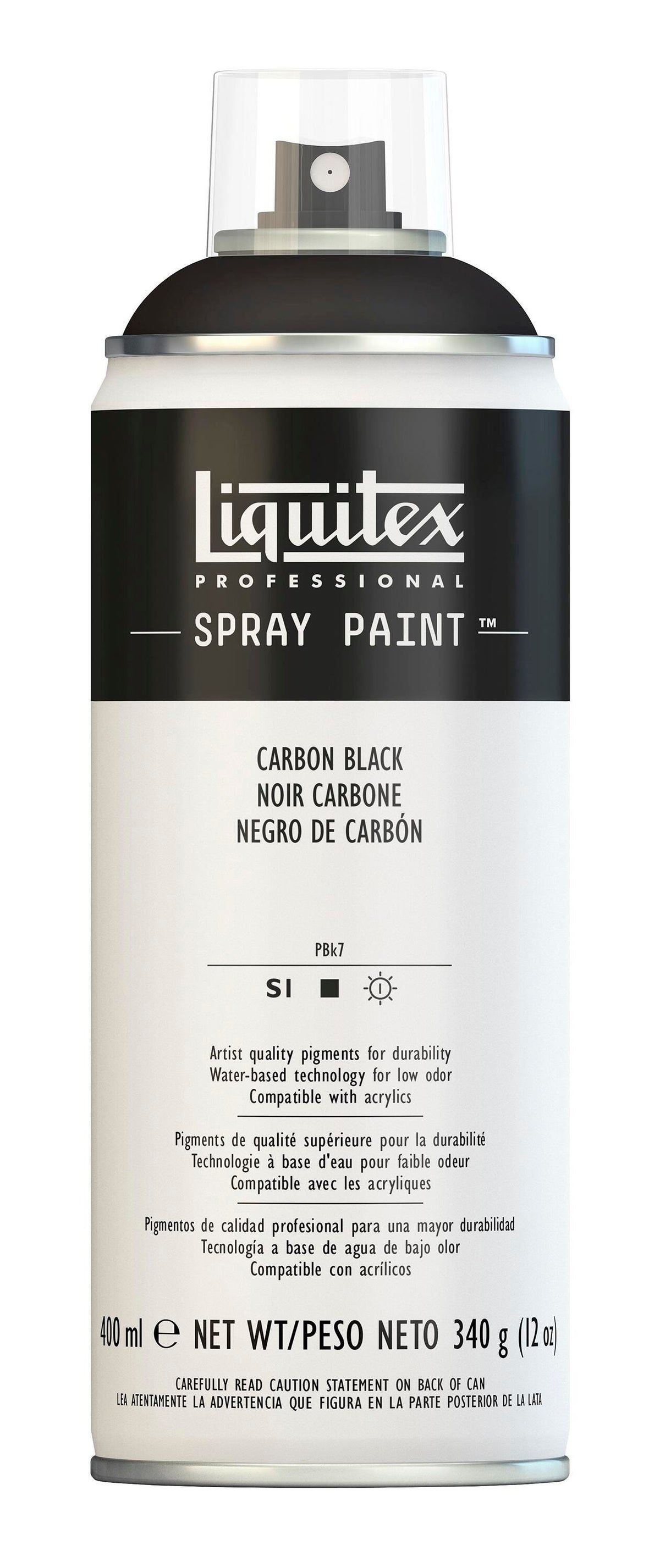PAINT SPRAY LIQUITEX PROFESSIONAL CARBON BLACK 13.5 OZ