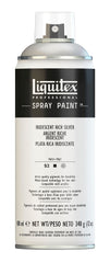 PAINT SPRAY LIQUITEX PROFESSIONAL IRIDESCENT RICH SILVER 13.5 OZ