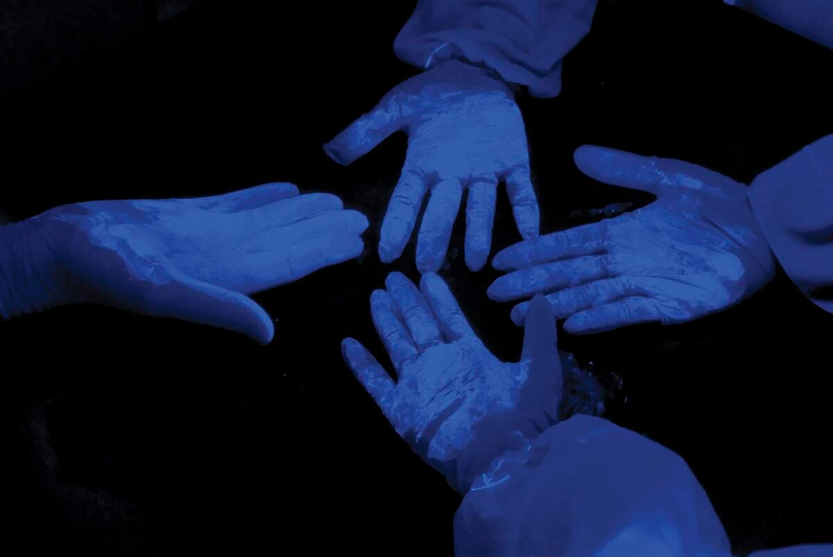 KIT DETECTION OF SIMULATED INFECTIOUS AGENT