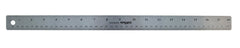 RULER 18 INCH - STAINLESS STEEL - SCHOOL SMART
