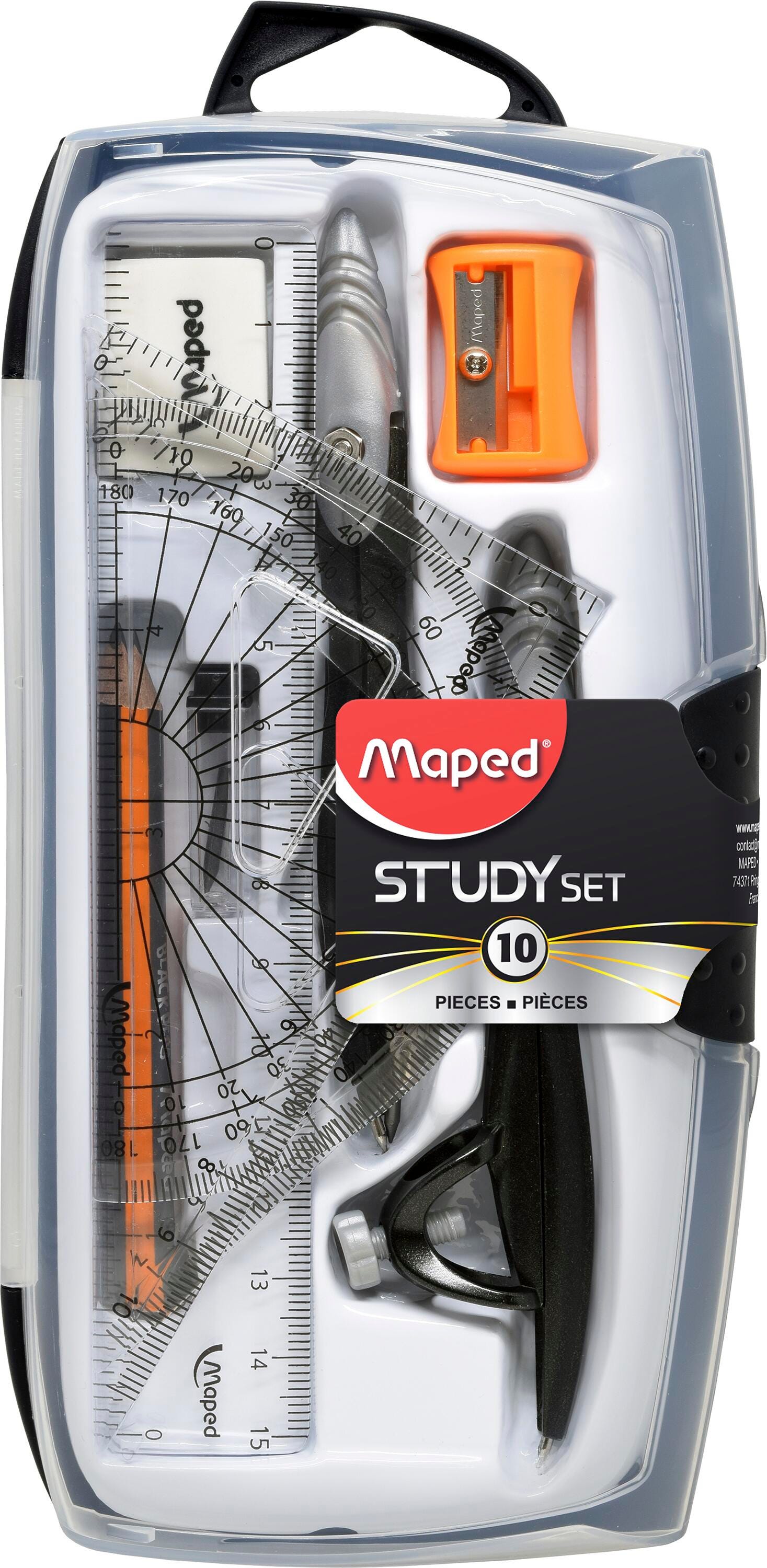 GEOMETRY STUDY SET - MAPED 10 PC SET