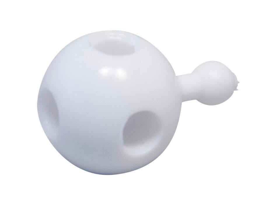 POP BEADS WHITE 5 HOLE PK/300