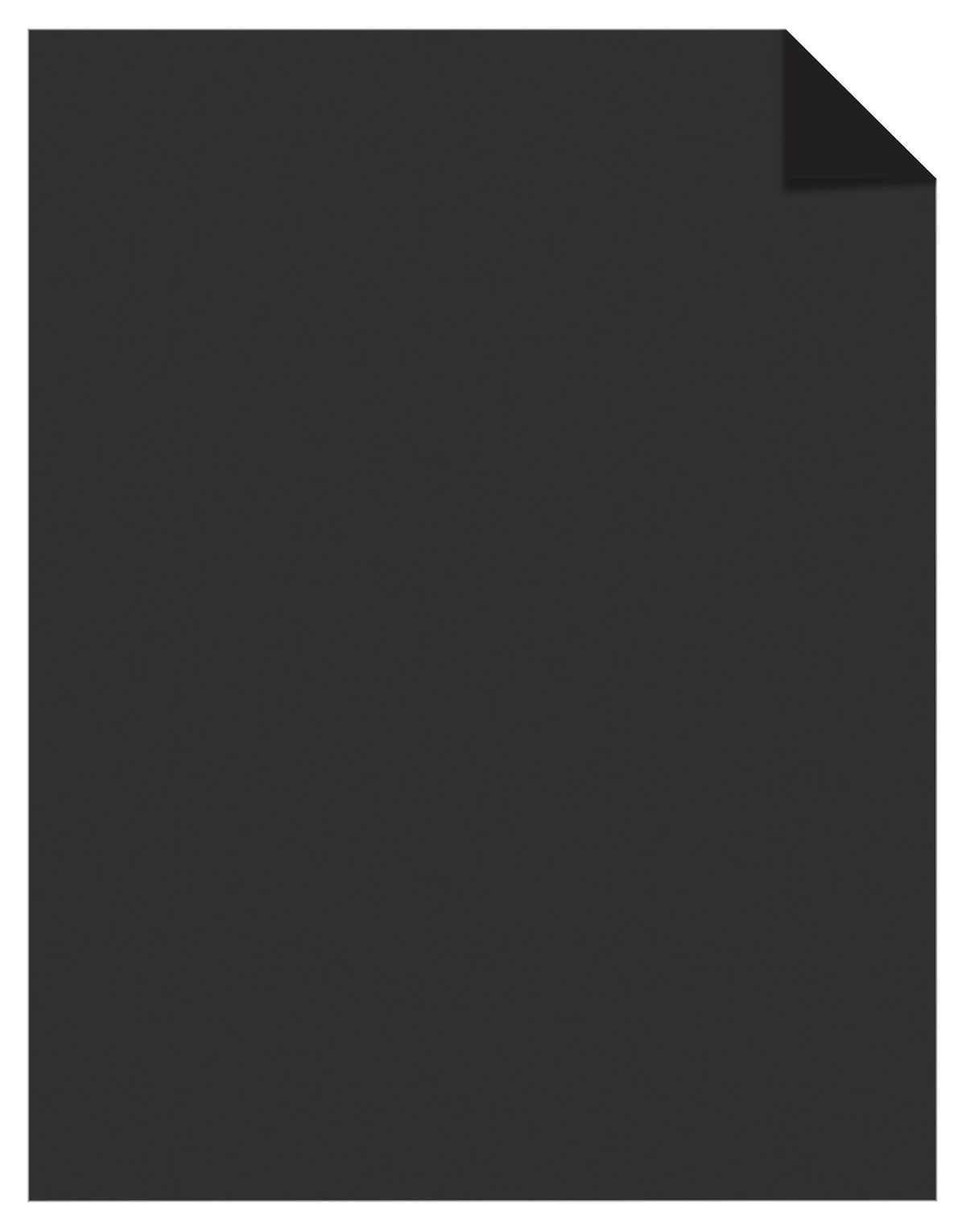 PAPER COPY ASTROBRIGHTS 8.5X11 ECLIPSE BLACK 65C CASE OF 8