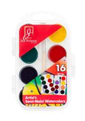 PAINT WATERCOLOR SEMI MOIST RICHESON 16 COLOR VIBRANT