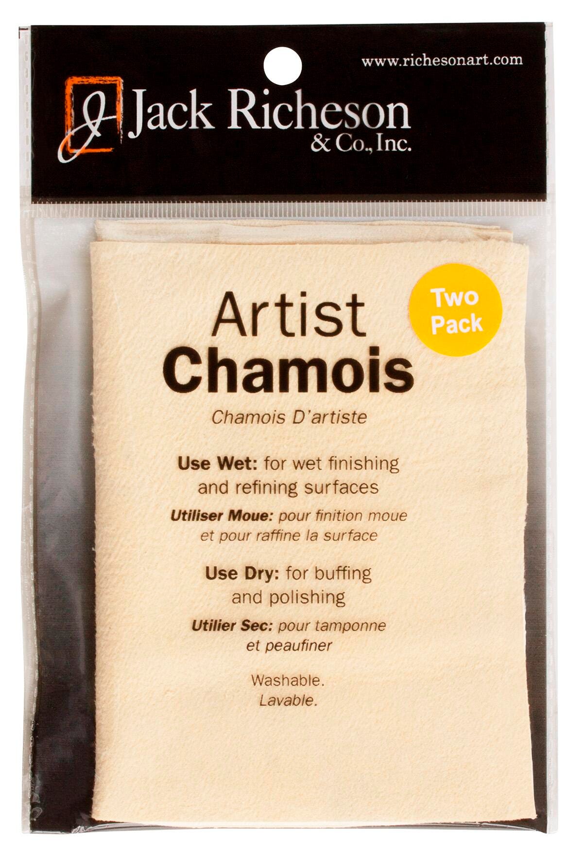 CHAMOIS ARTIST 5 X 7 IN PACK OF 2