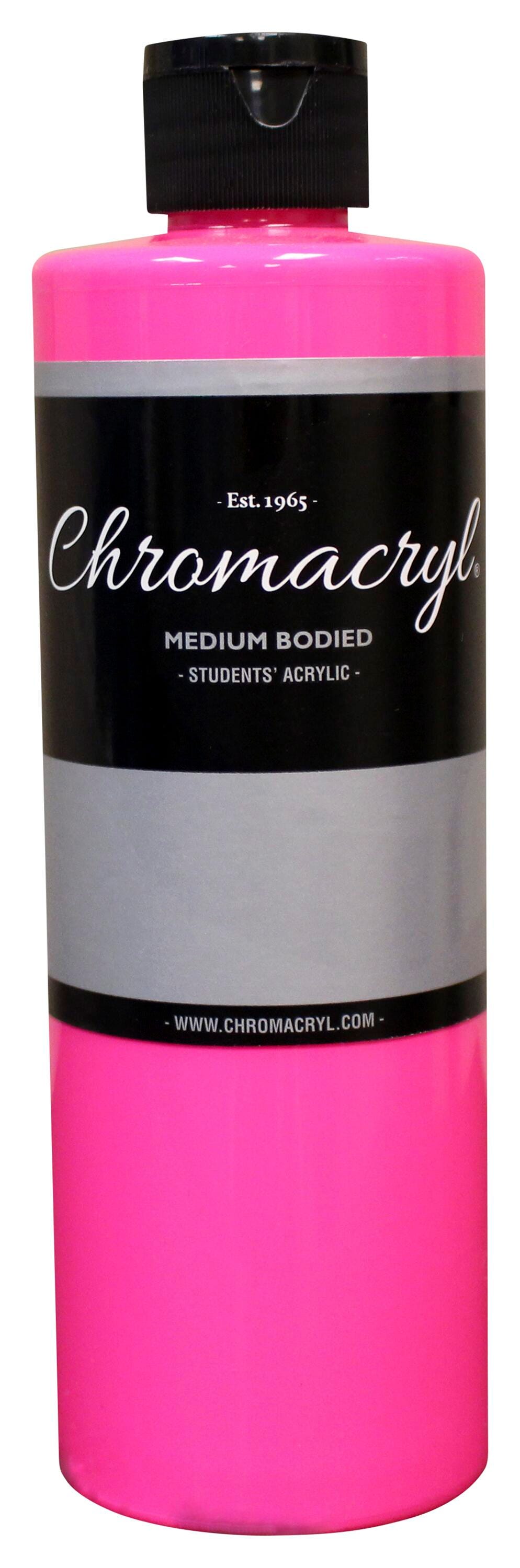 PAINT ACRYLIC STUDENTS CHROMACRYL NEON PINK PINT