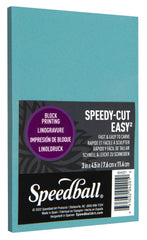 PRINTING BLOCK SPEEDY-CUT 3X4-1/2 INCH BLUE EACH