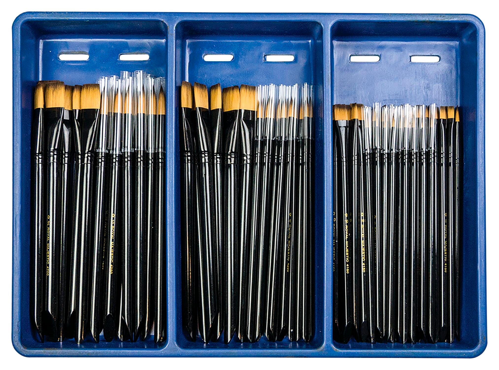 BRUSH ROYAL BRUSH MAJESTIC VARIETY CLASSROOM SET OF 72