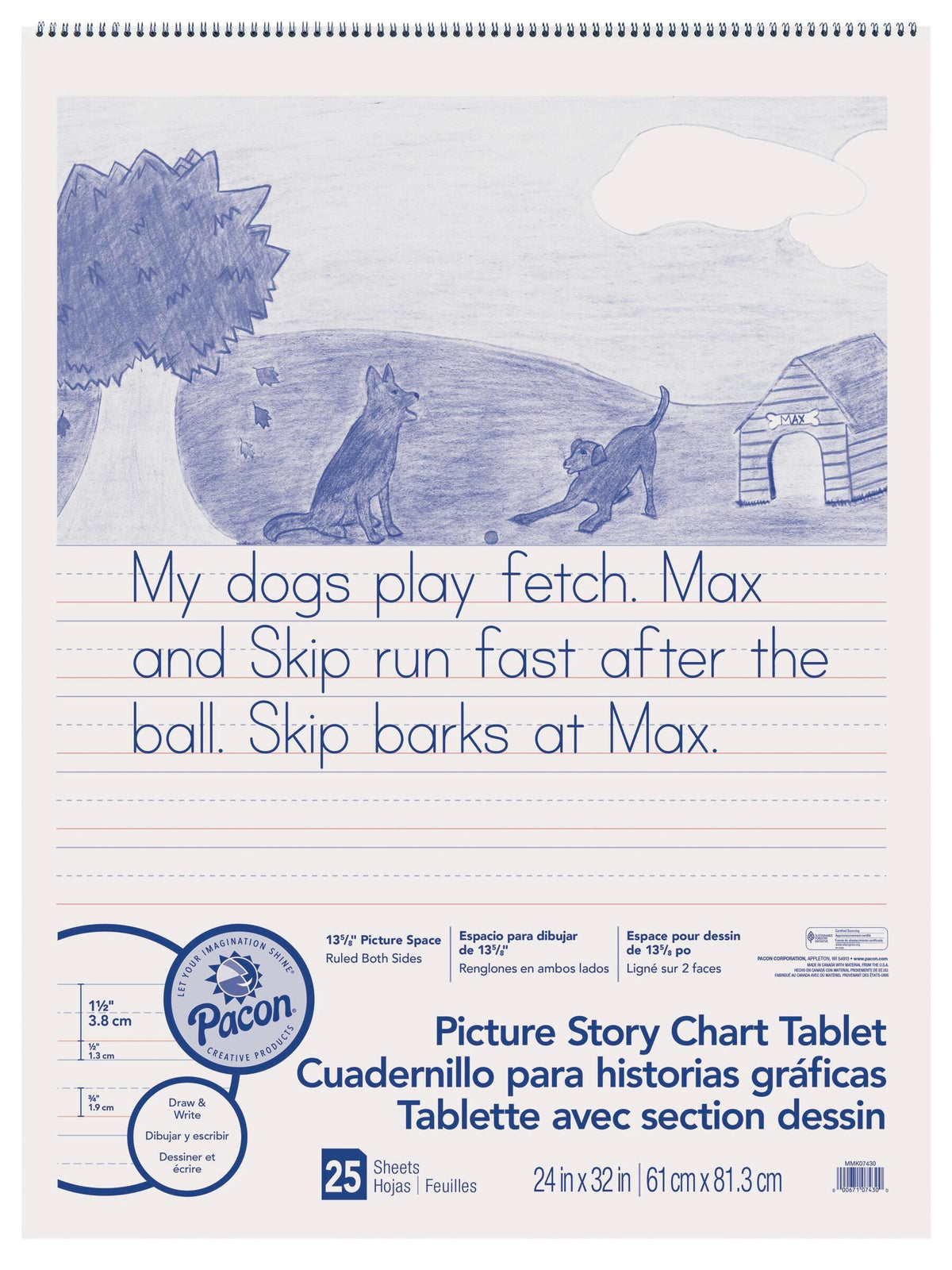 PAPER CHART PICTURE STORY 24X32 25 SHTS