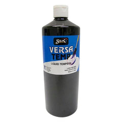PAINT TEMPERA HB SAX VERSATEMP BLACK QUART