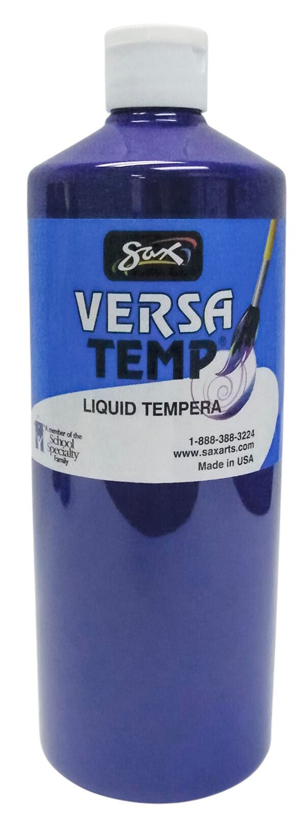 PAINT TEMPERA HB SAX VERSATEMP VIOLET QUART