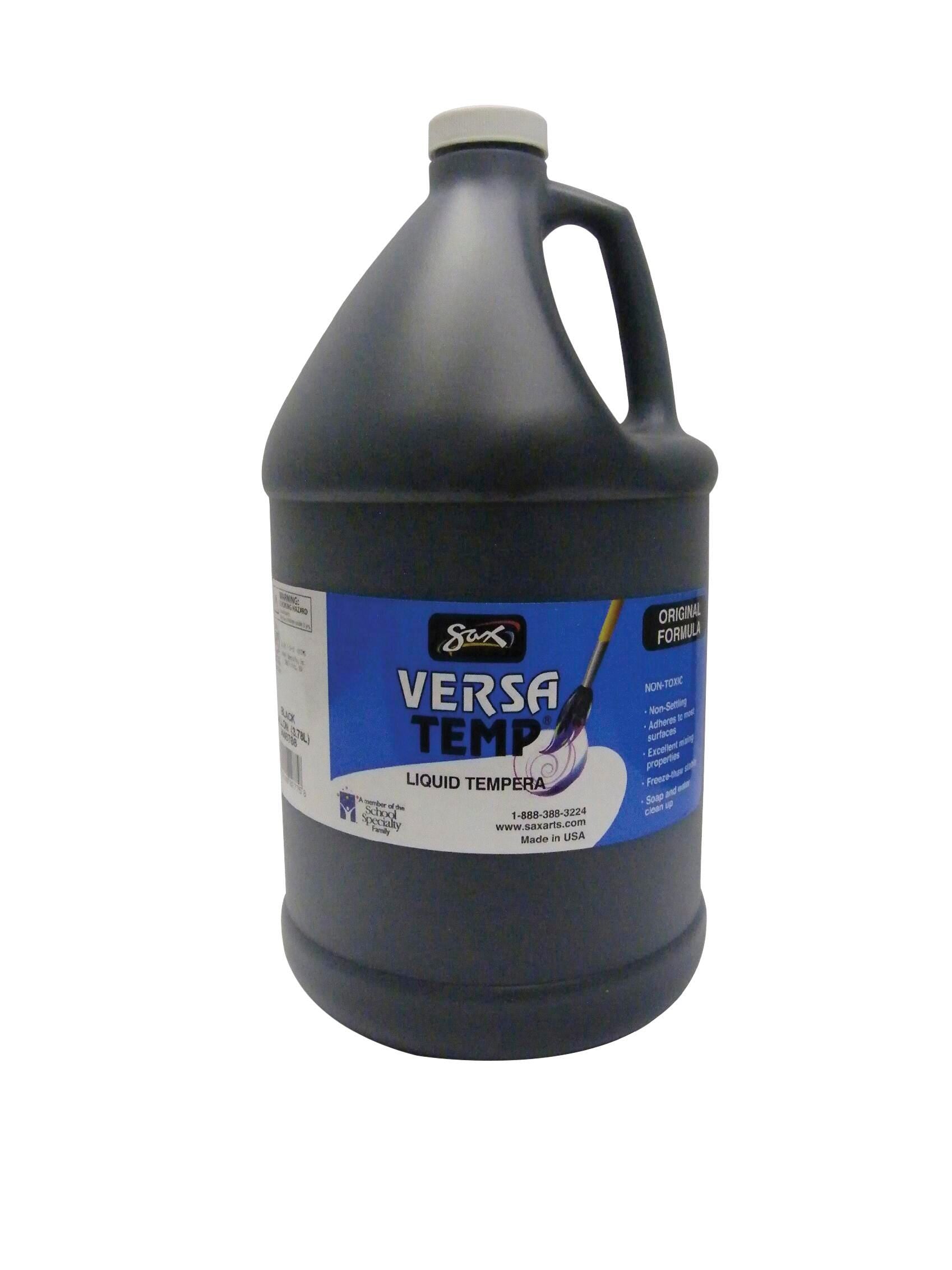 PAINT TEMPERA HB SAX VERSATEMP BLACK GALLON