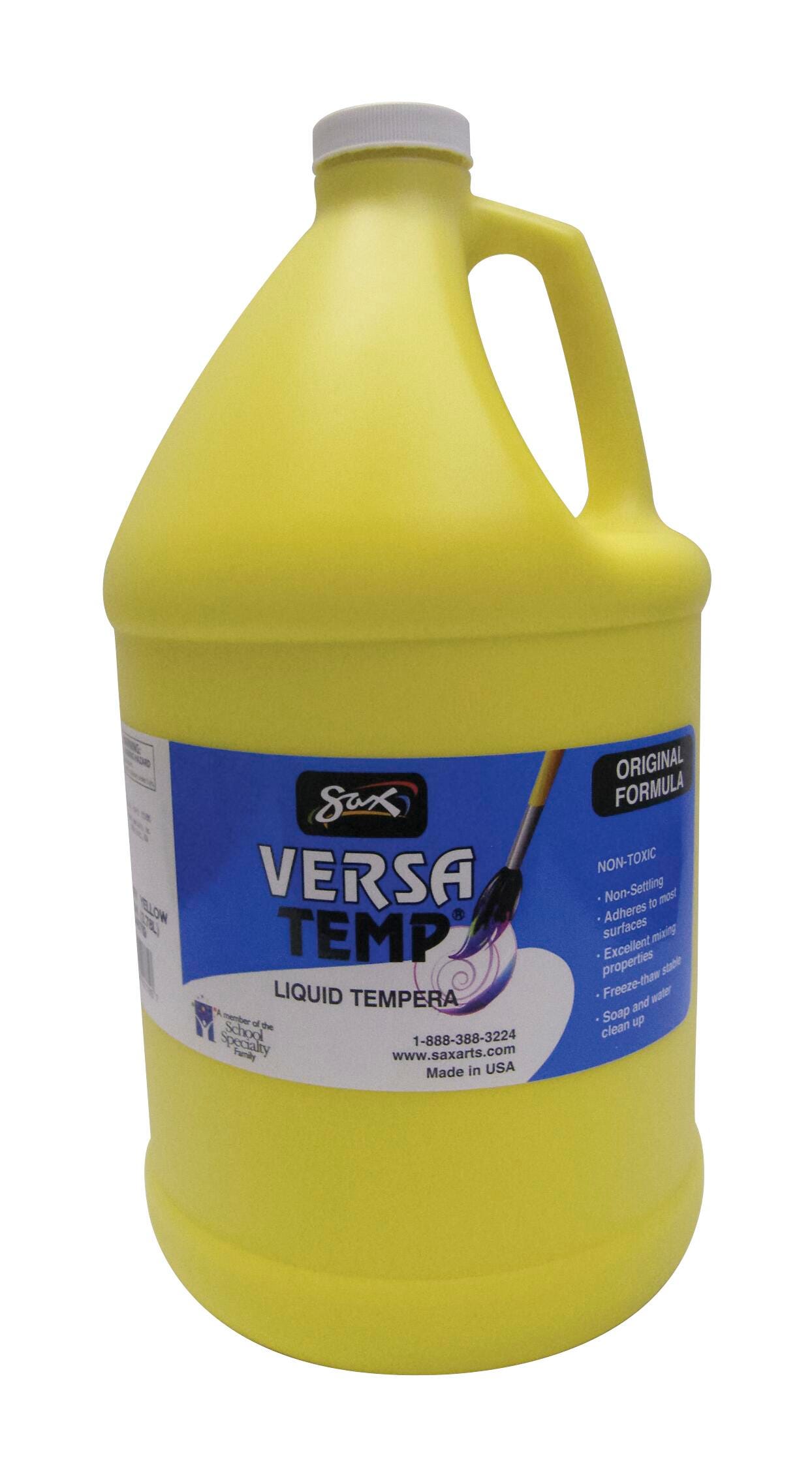 PAINT TEMPERA HB SAX VERSATEMP PRIMARY YELLOW GALLON