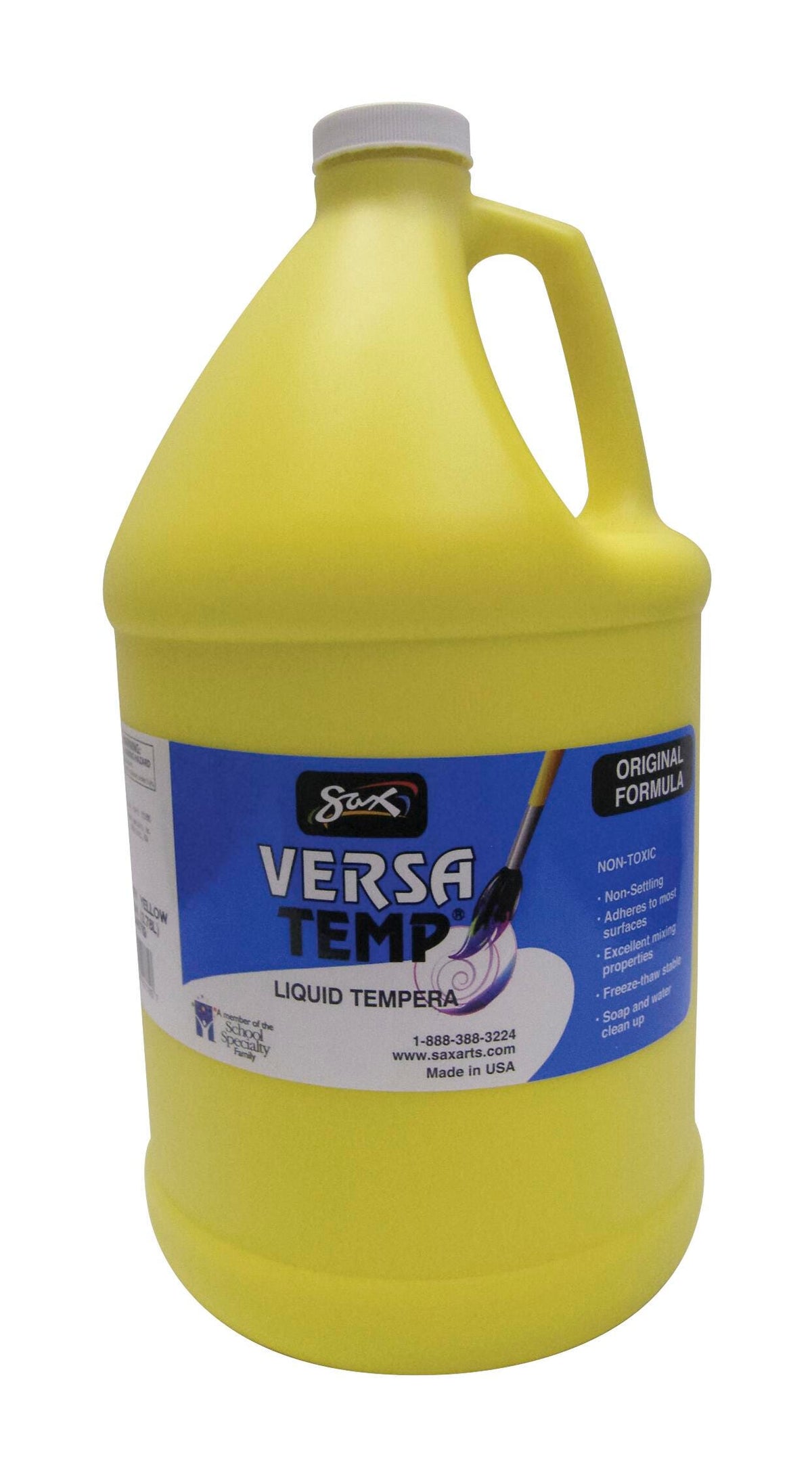 PAINT TEMPERA HB SAX VERSATEMP PRIMARY YELLOW GALLON