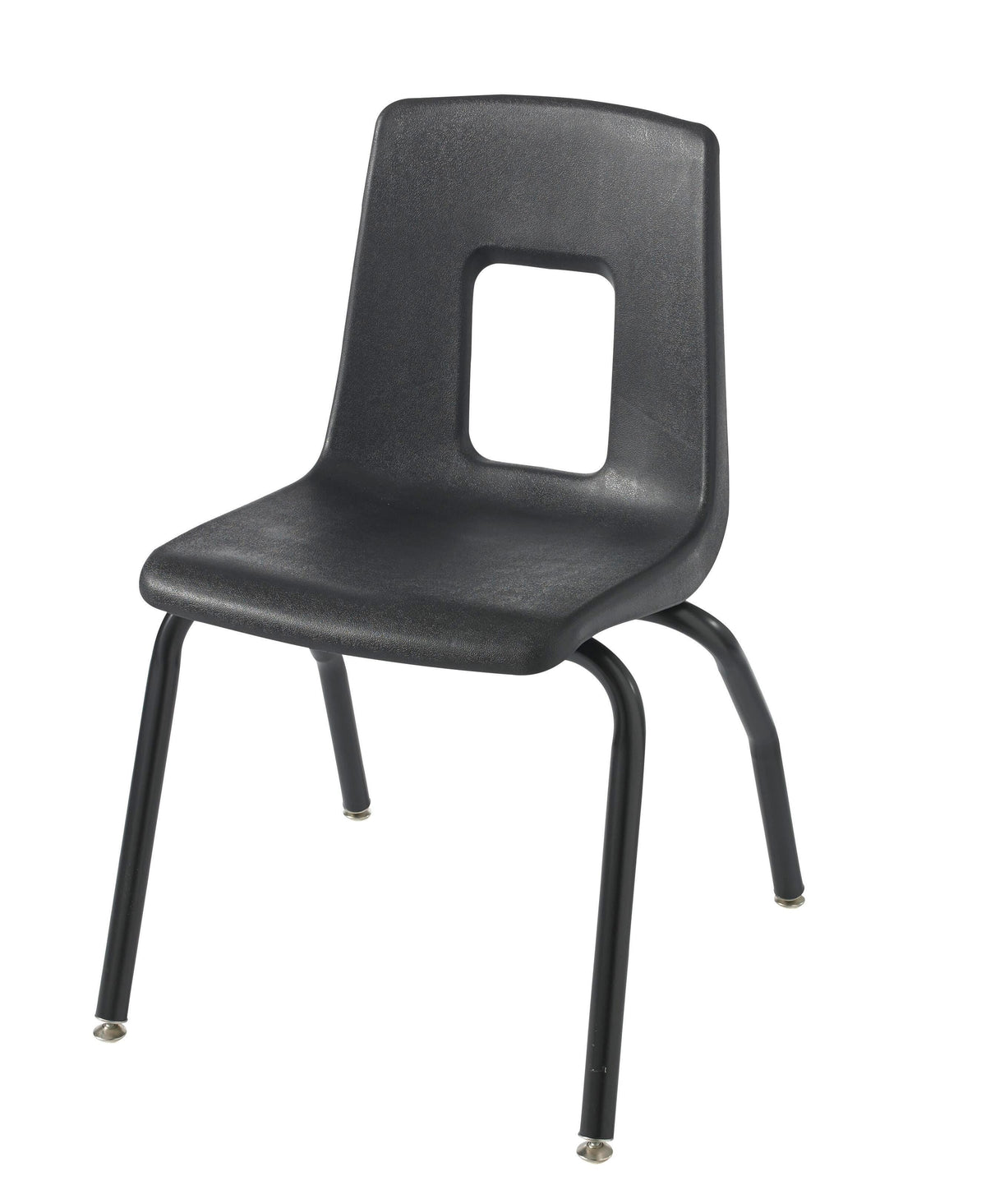 CHAIR - CLASSROOM SELECT - TRADITIONAL MUSIC CHAIR - 17-1/2 IN - SPECIFY SEAT AND BACK COLOR - BLACK - SPECIFY GLIDE TYPE