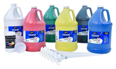 PAINT TEMPERA HB SAX VERSATEMP GALLON KIT WITH PUMPS SET OF 6