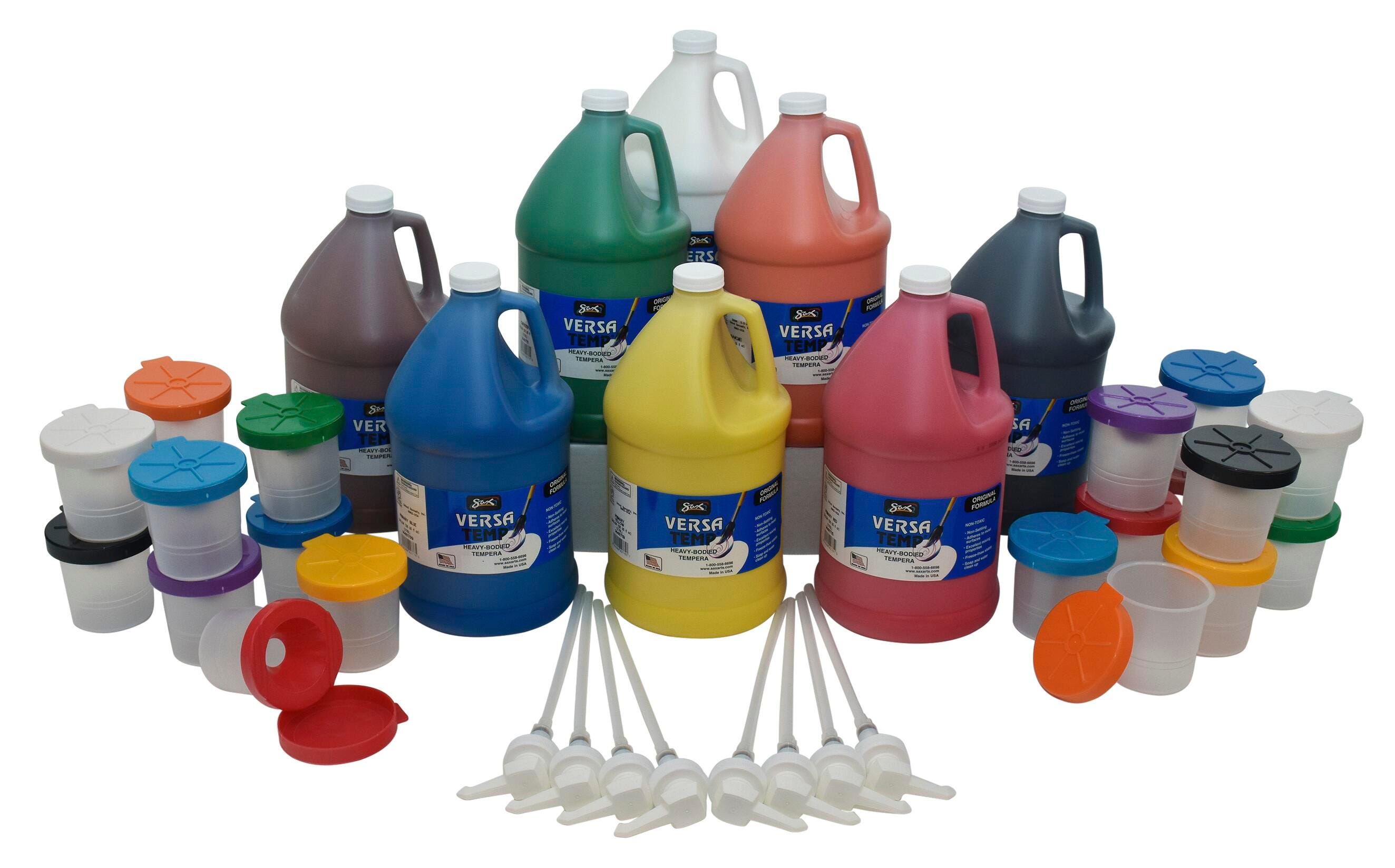 PAINT HEAVY-BODIED TEMPERA VERSATEMP GALLON DELUXE KIT