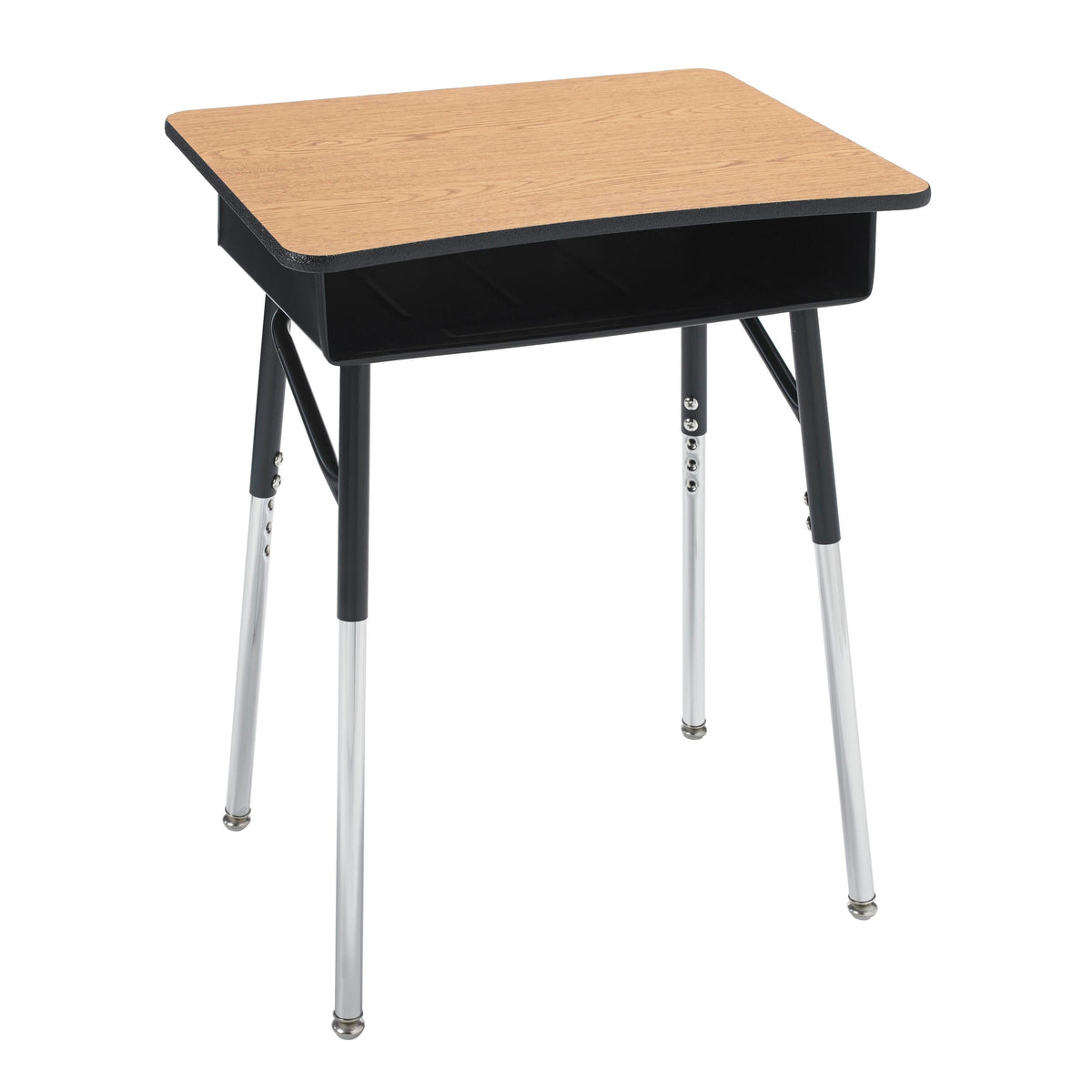 DESK - CLASSROOM SELECT - TRADITIONAL OPEN FRONT DESK - 20 X 26 IN - LAMINATE - SPECIFY TOP COLOR - LOCKEDGE - SPECIFY EDGE COLOR