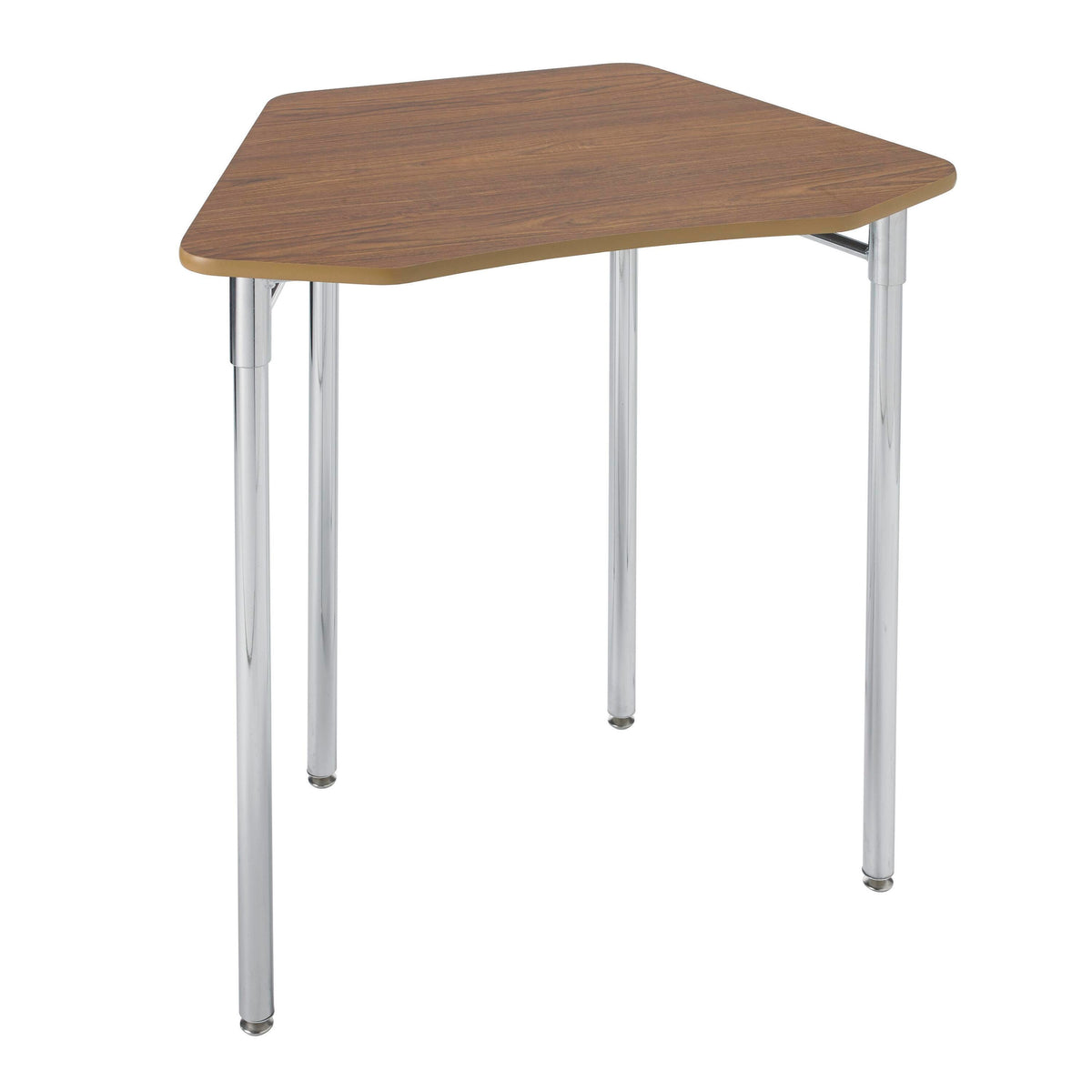 DESK - CLASSROOM SELECT - CONTEMPORARY COLLABORATION STANDING HEIGHT - OCTAGON 30 W X 21 D - 30-43 INCH ADJUSTABLE HEIGHT - LAMINATE - T-MOLD - SPECIFY TOP COLOR - SPECIFY EDGE COLOR - NONE - GLIDE