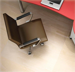 CHAIR MAT 46 X 60 IN RECTANGLE POLYCARBONATE HARD FLOOR