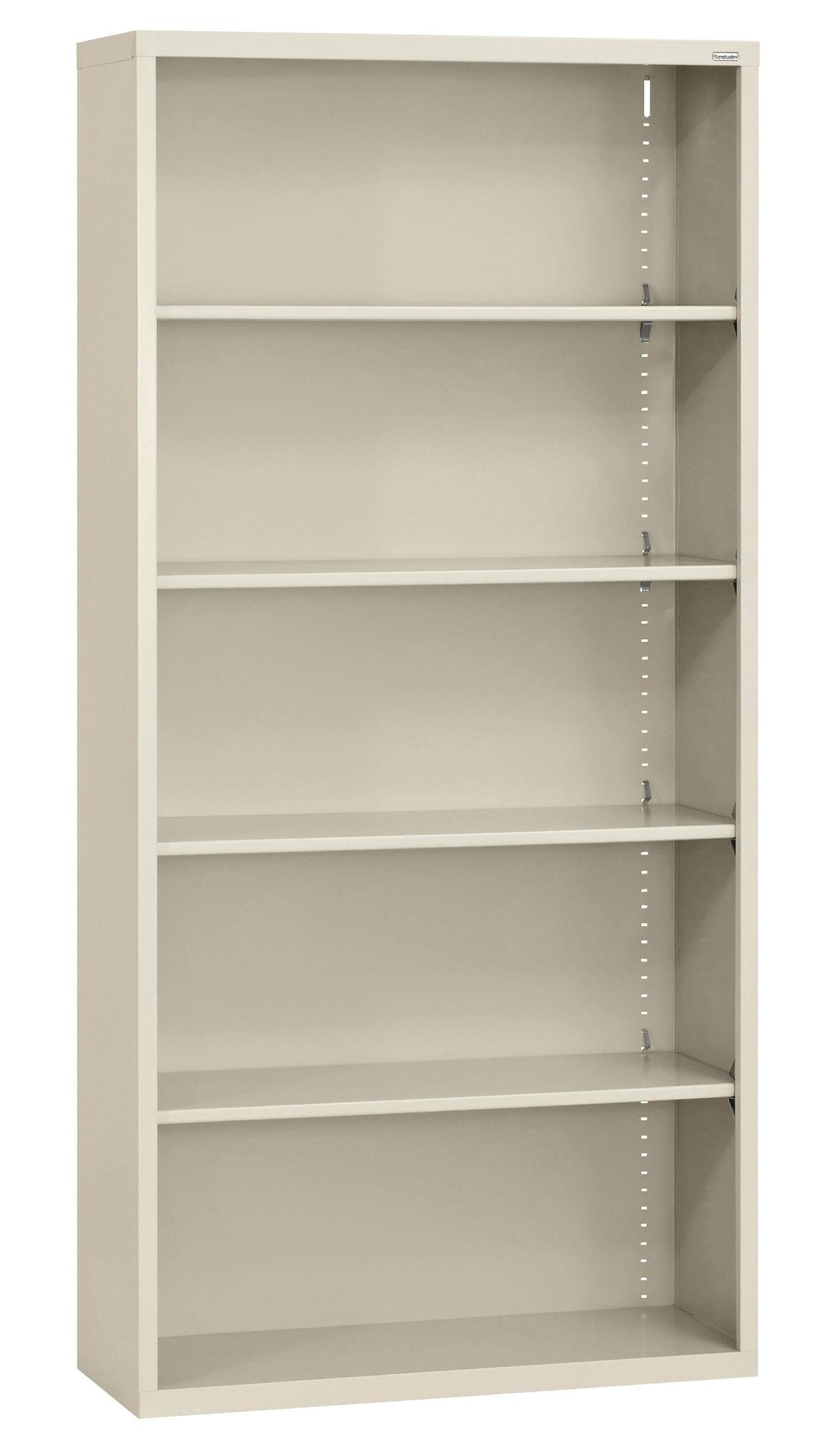SANDUSKY - WELDED STEEL BOOKASE - 5 SHELVES - 34-1/2 W - SPECIFY COLOR