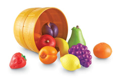 PLAY FOOD NEW SPROUTS BUSHEL OF FRUIT - SET OF 10
