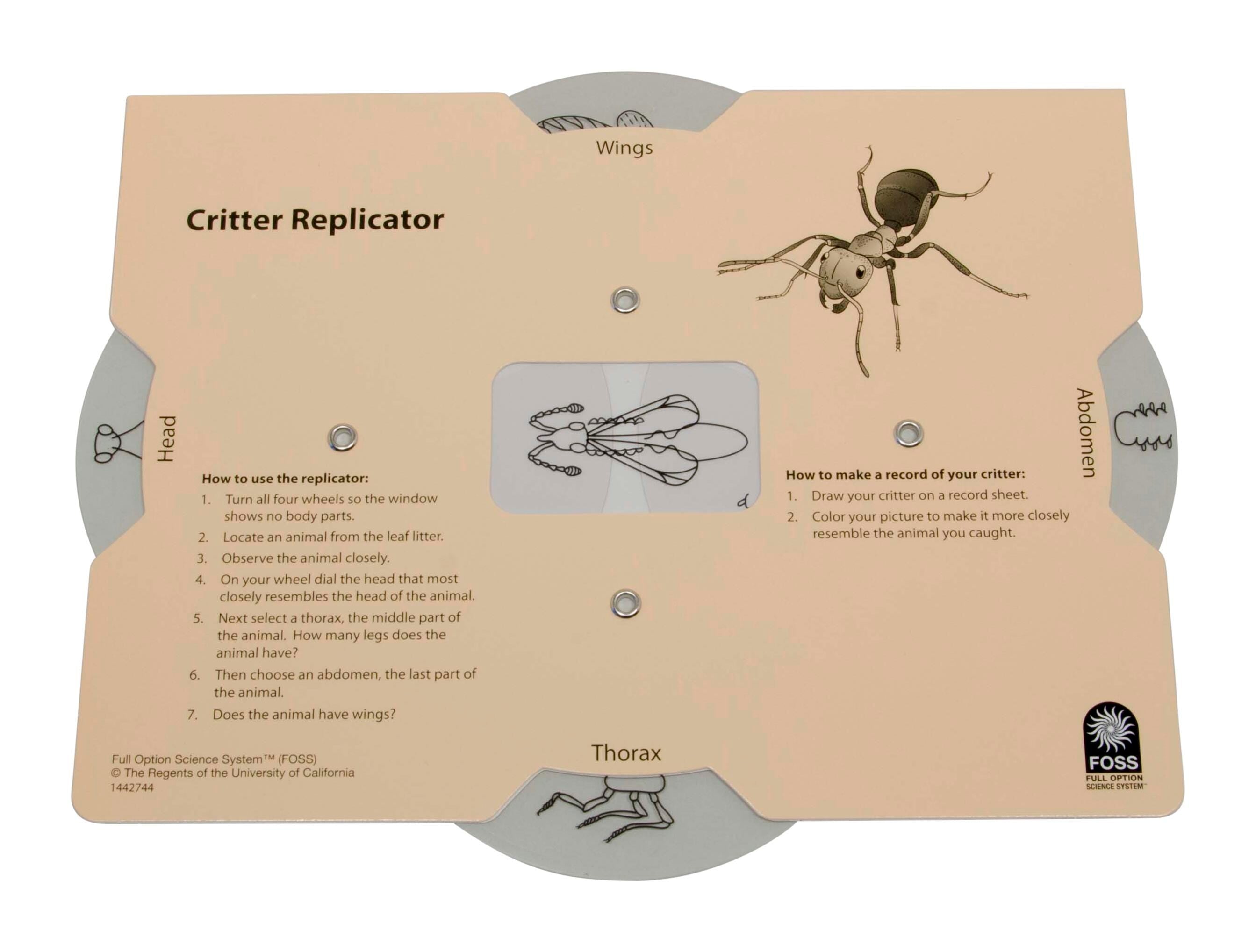 CRITTER REPLICATORS PKG/8